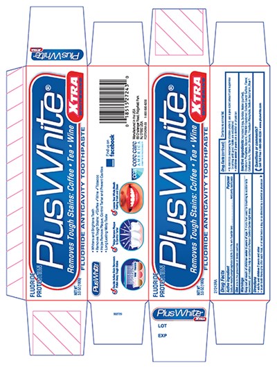 Plus White Extra Whitening -Carton 3.5 oz - 502729 PW XTRA Carton